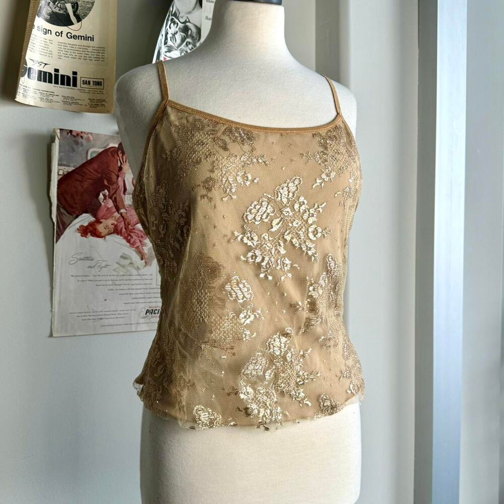Gold bebe cami
